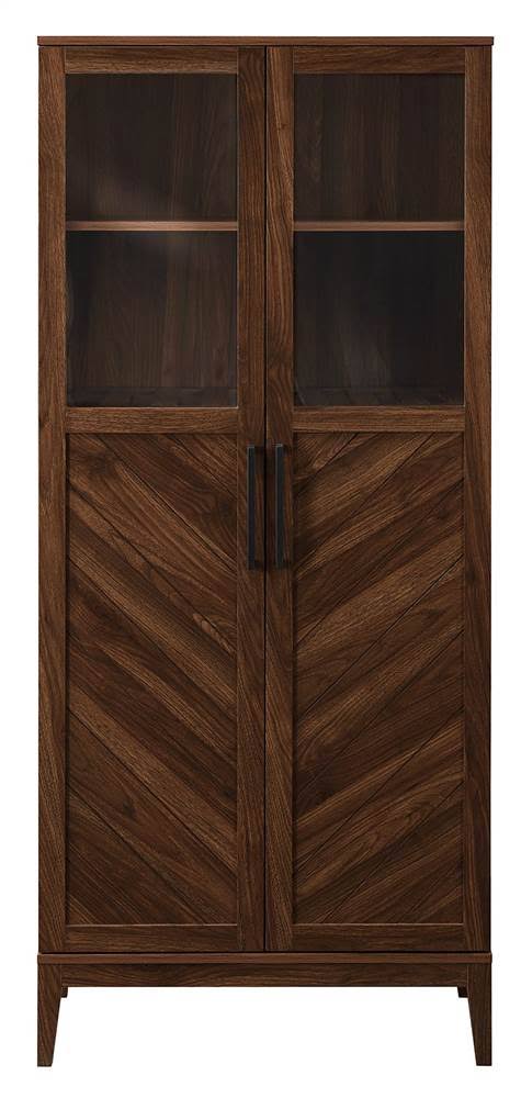 Dark Walnut Storage Cabinet S48127