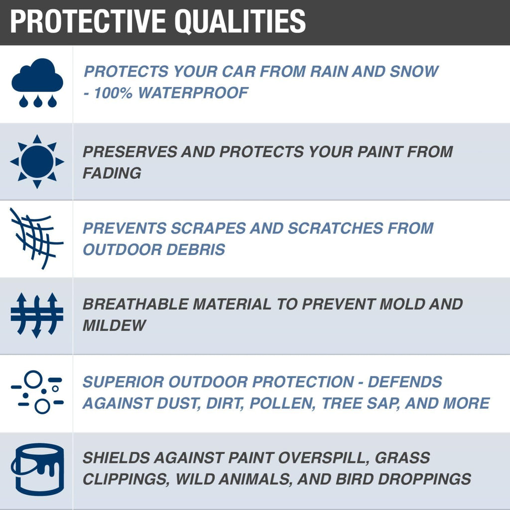 Tan 4 Layer Waterproof Truck Cover T37889