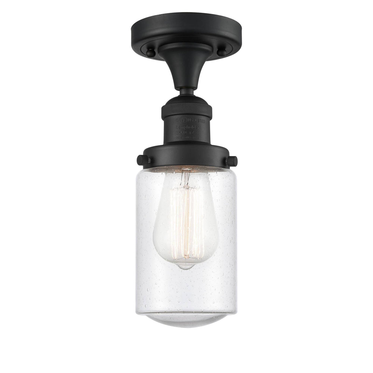 Brushed Satin Nickel Semi-Flush Mount Light H728470
