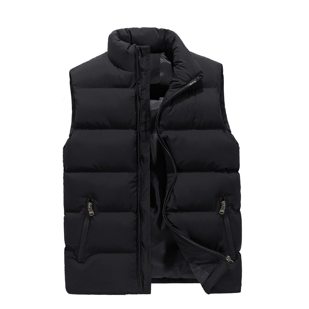 Men's Padded Down Vest with Pockets P483