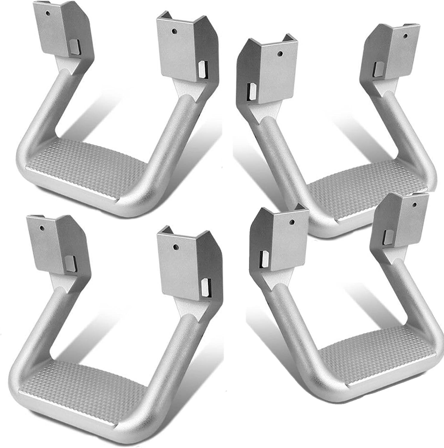 Black Aluminum Side Step for Truck SUV, 2 Piece C212