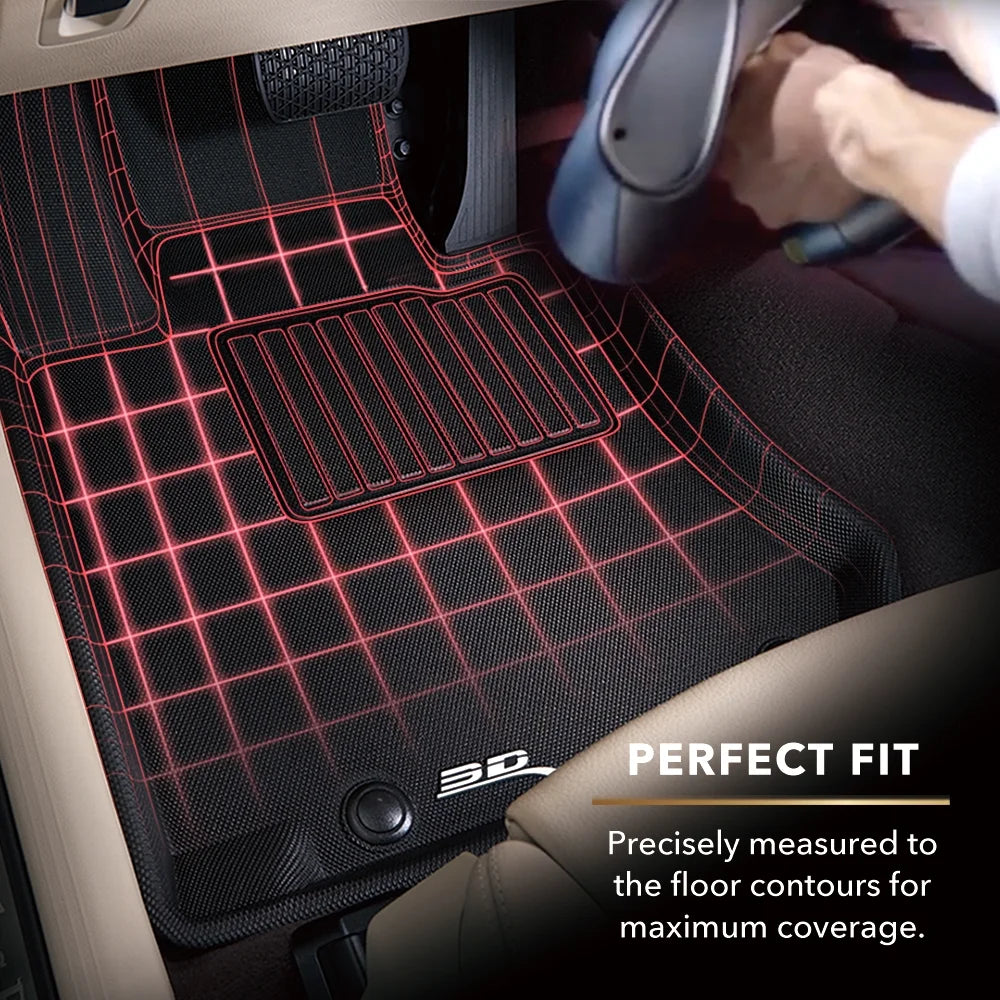 Black Floor Mat for Toyota GR Corolla 2023-2024 Full Set Y7258