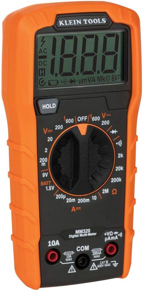 Non-Contact Voltage Tester Digital Multimeter Receptacle Tester with Carrying Case H251
