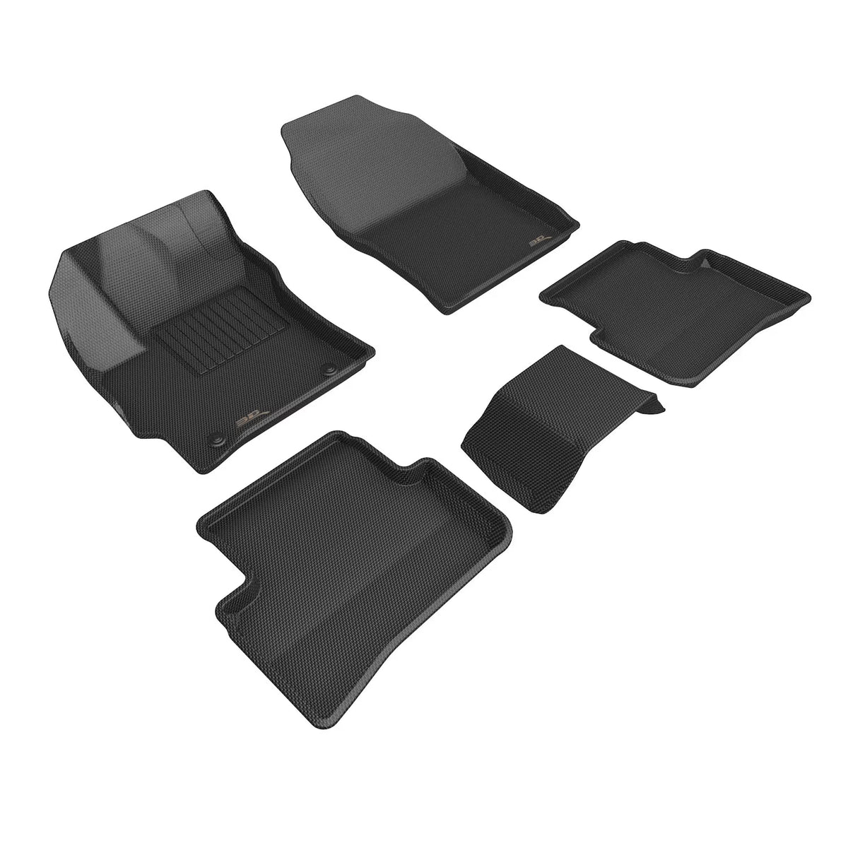 Black Floor Mat for Toyota GR Corolla 2023-2024 Full Set Y7258