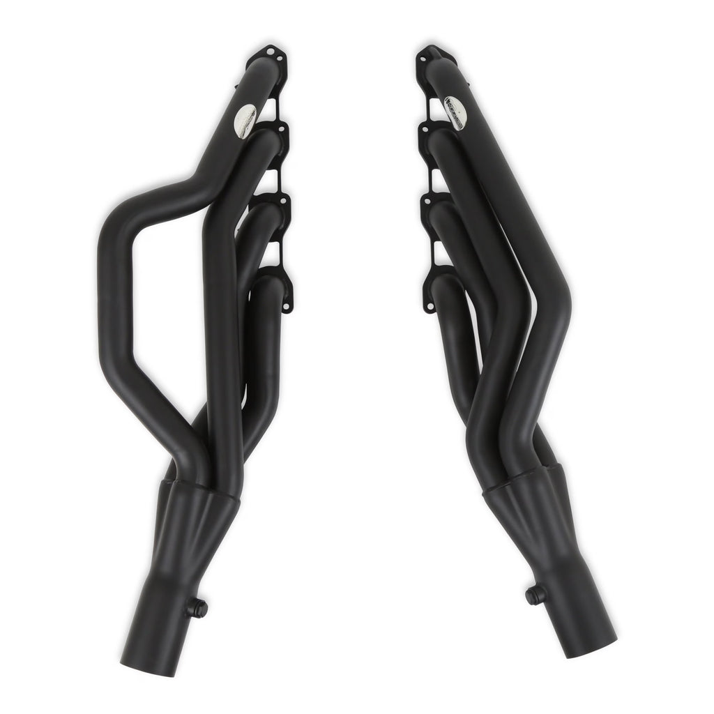 Black Painted Steel Mid-Length Headers A20335