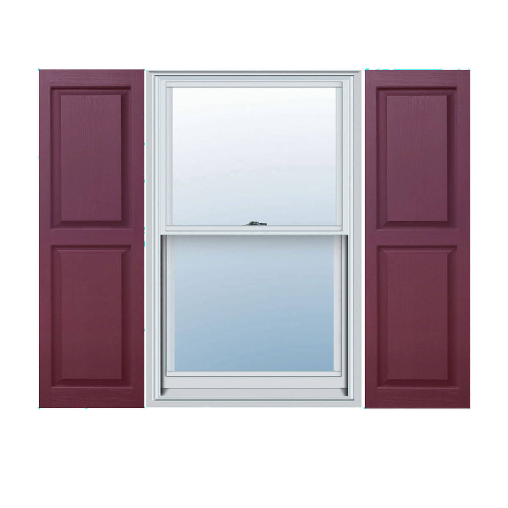 Exterior Raised Panel Shutters Bordeaux 31x22 M447078