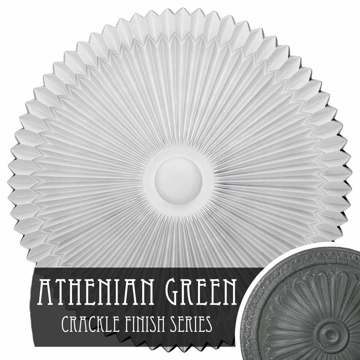 Hand-Painted Ceiling Medallion V820
