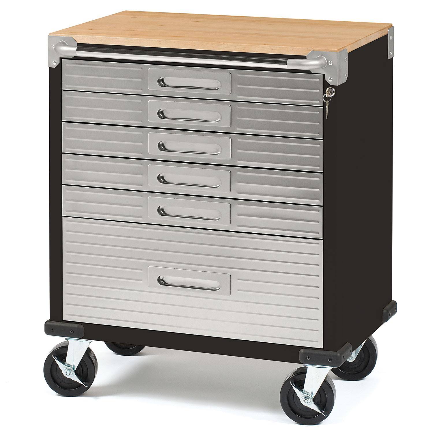 6-drawer Rolling Cabinet B9443