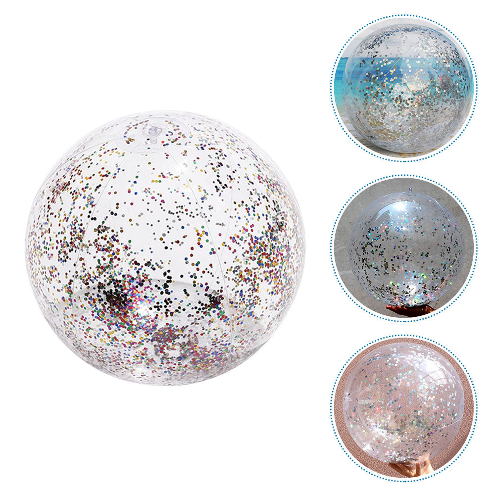 Inflatable Transparent PVC Beach Ball Q202