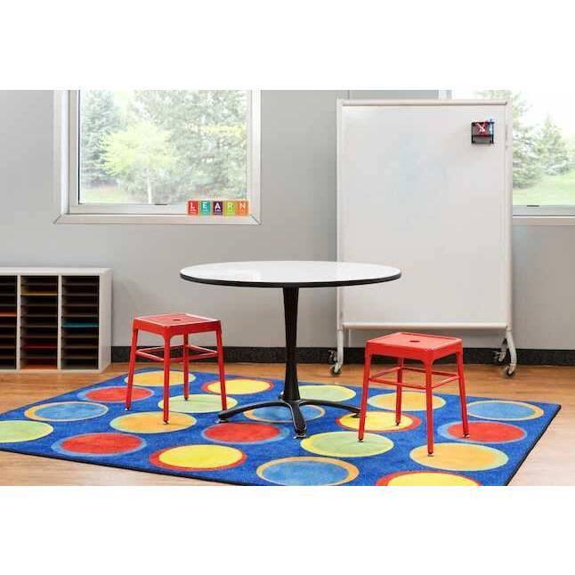 Black Steel Guest Stool Q759125