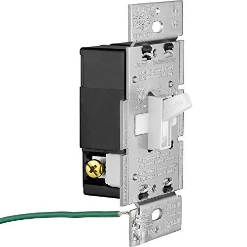 Dimmer Switch for Dimmable LED, Halogen and Incandescent Bulbs, Single-Pole or 3-Way (2-Pack) B268644