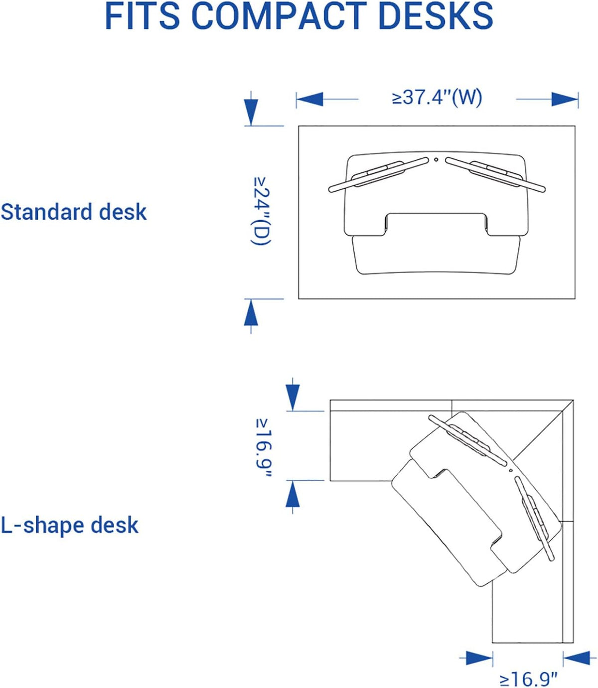 Motorized Standing Desk Converter 36" Wide Electric Stand up Desk Riser Black Height Adjustable Desk A140