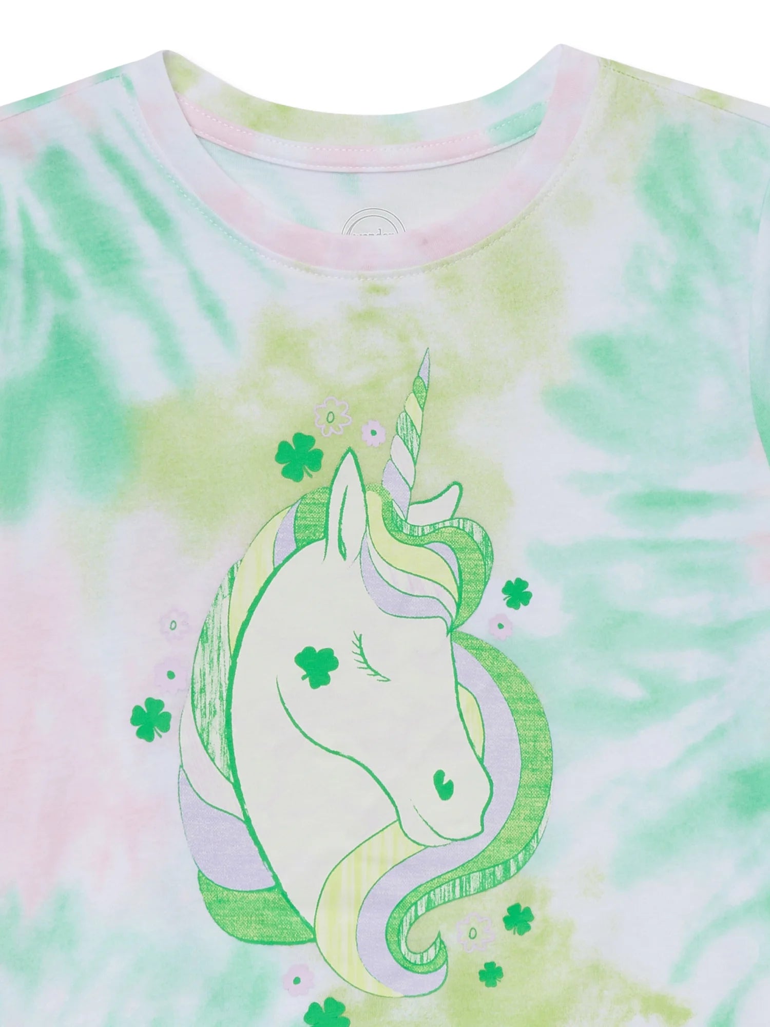 Girls Saint Patrick's Day Tee with Short Sleeves C3151