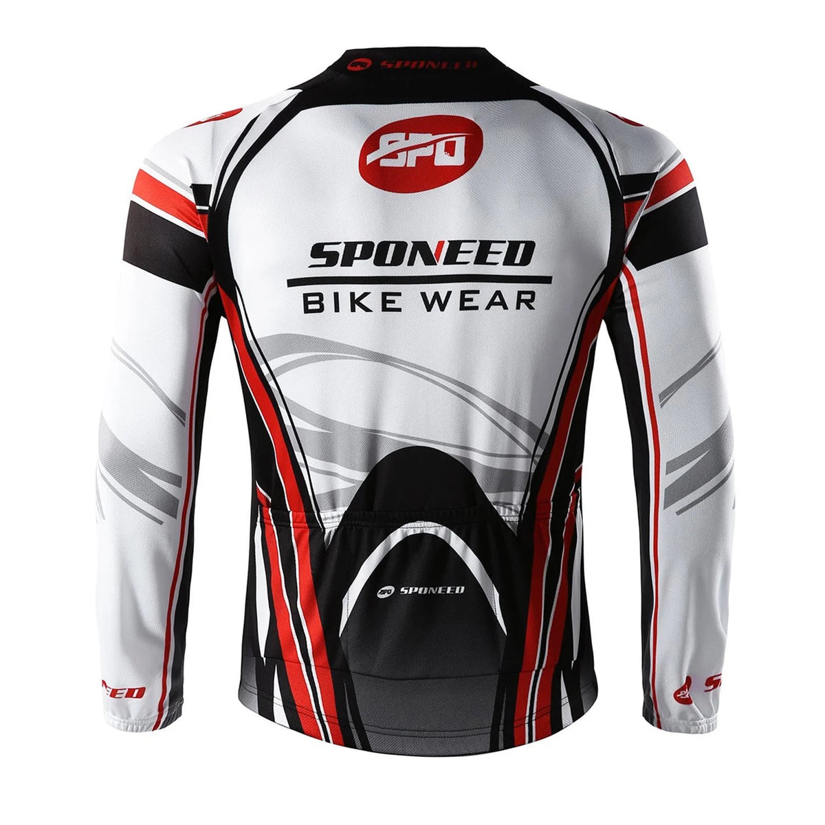 Red XL Full Zipper Cycling Jersey P913
