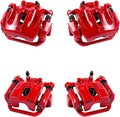 Red Powder Coated Caliper Assembly Set Kit P526103