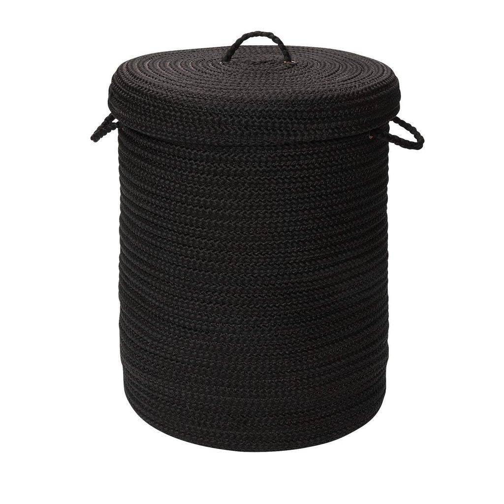 Solid Cafe Tostado 16x16x24 Hamper W Lid E459
