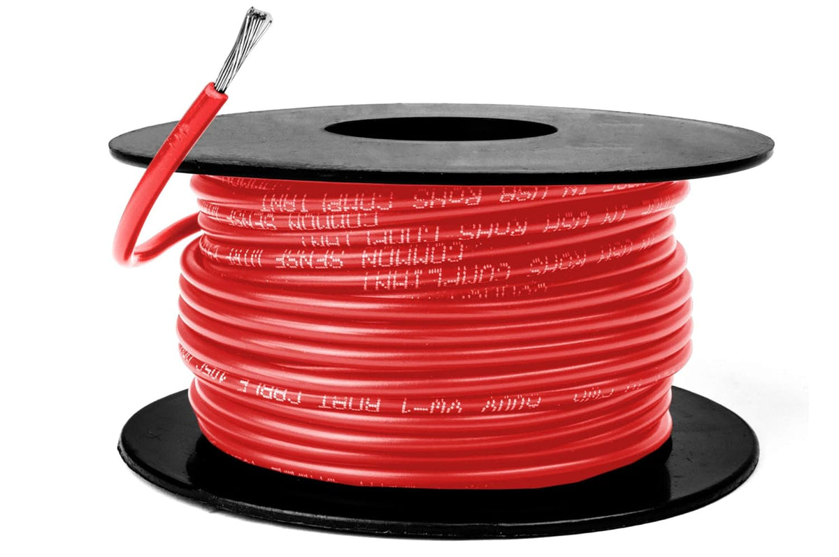 Tinned Copper Marine Wire - 2 x 100 Feet (200 Feet Total) - Yellow S476