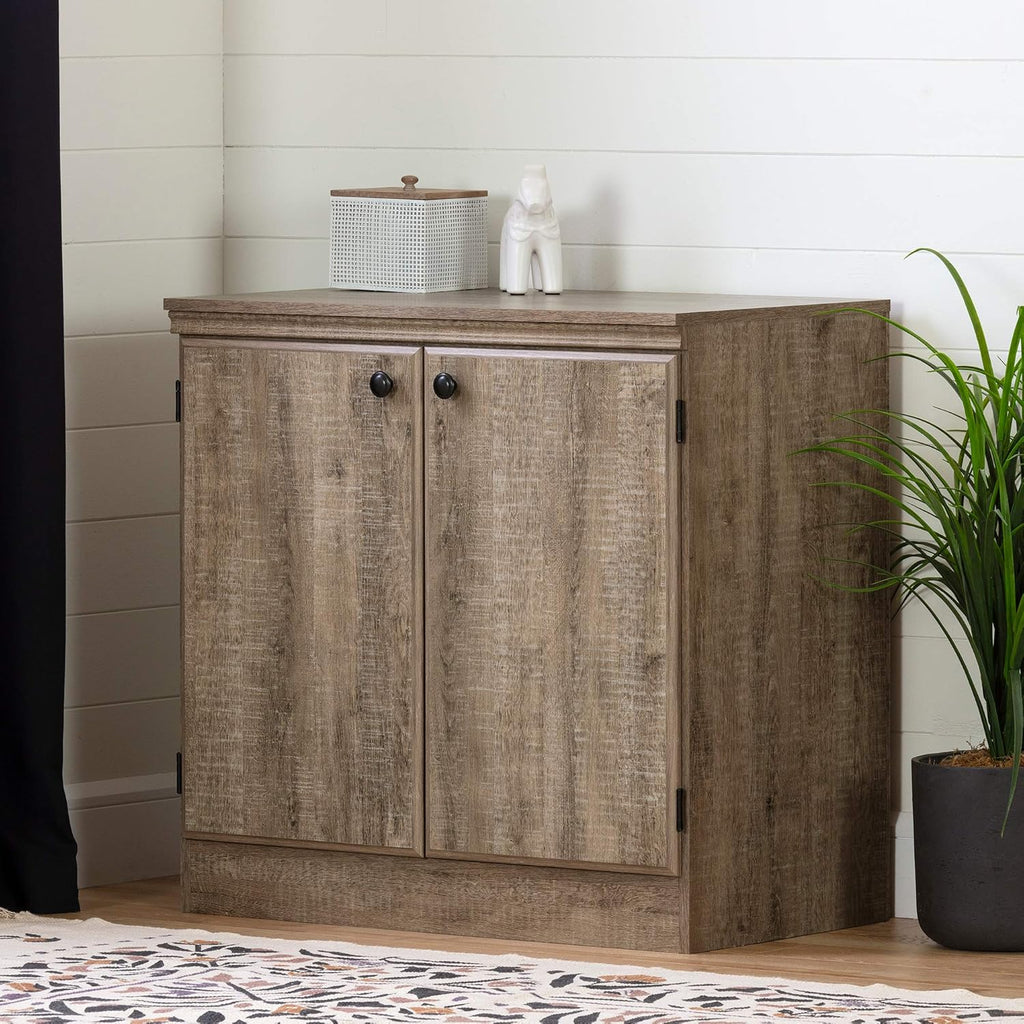 Small 2-Door Storage Cabinet with Adjustable Shelf B42744