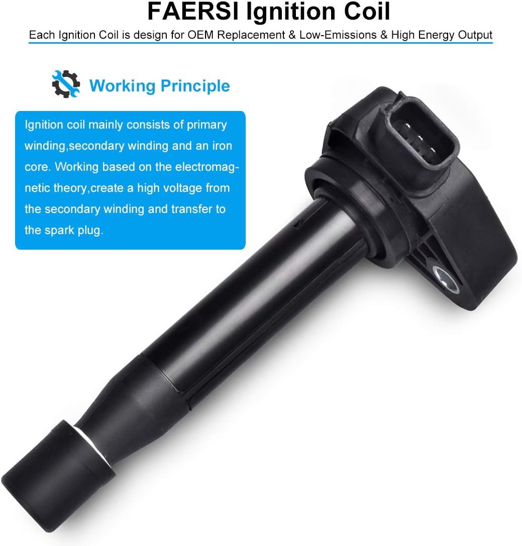 Ignition Coil Pack of 6 Replacement for 3.0L 3.2L 3.5L V6 B99685