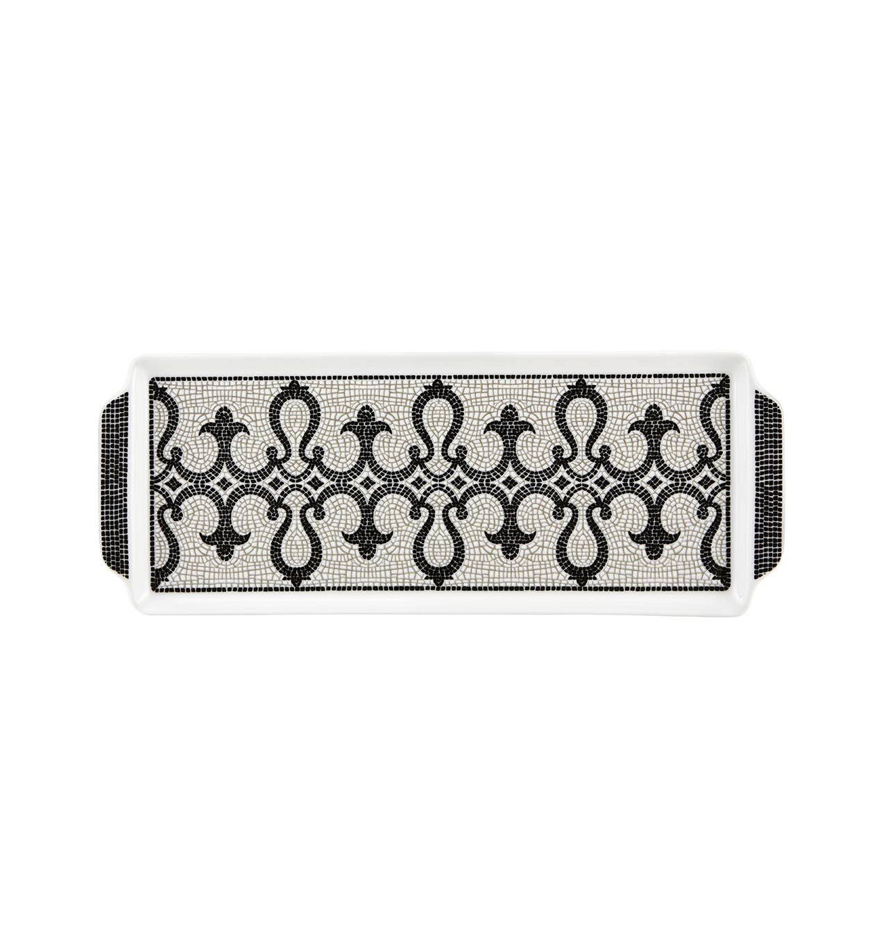 White/Black Tart Tray N960443
