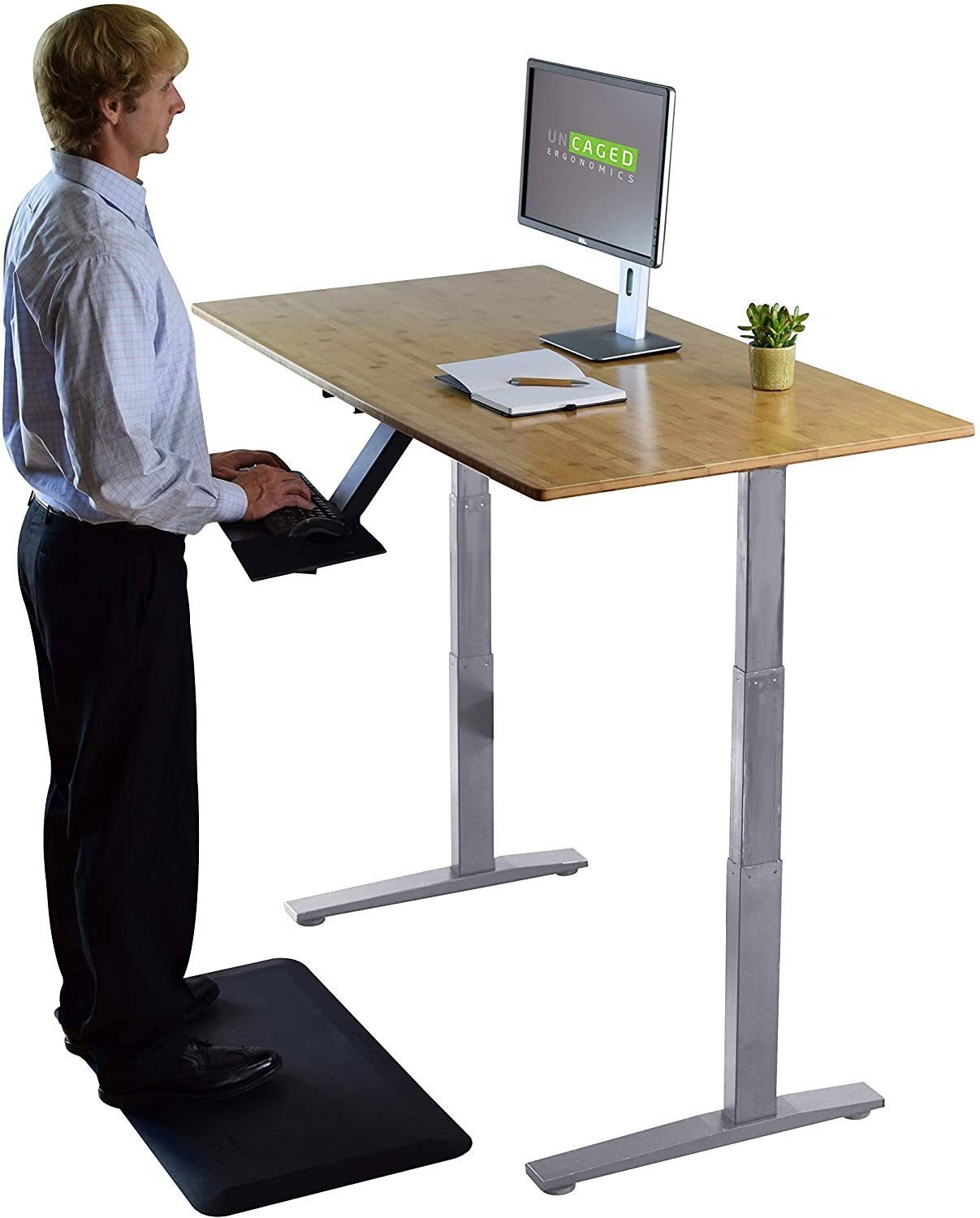 Standing Desk Mobile Rectangular Electric B855