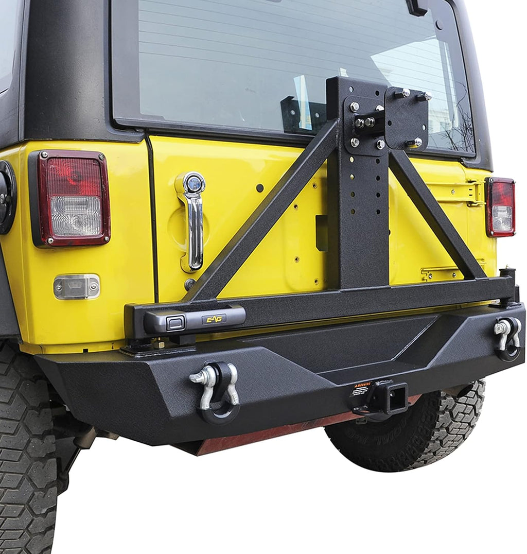 Rear Bumper with Secure Lock Tire Carrier Y4097
