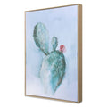 Coral Cactus Hand Painted Giclee N399316