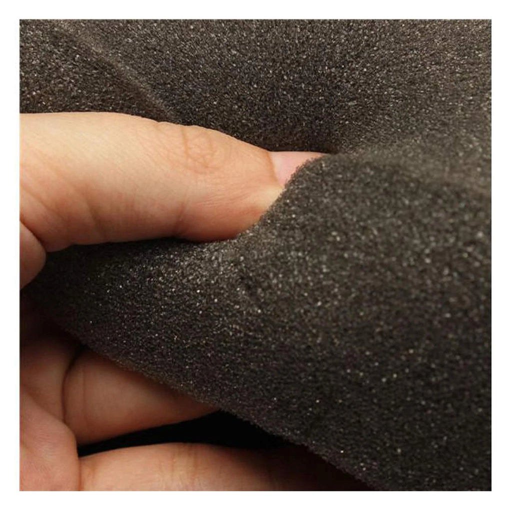 Charcoal Rubber Foam Sheet Cushion 4"H X 30"W X 72"L H1522