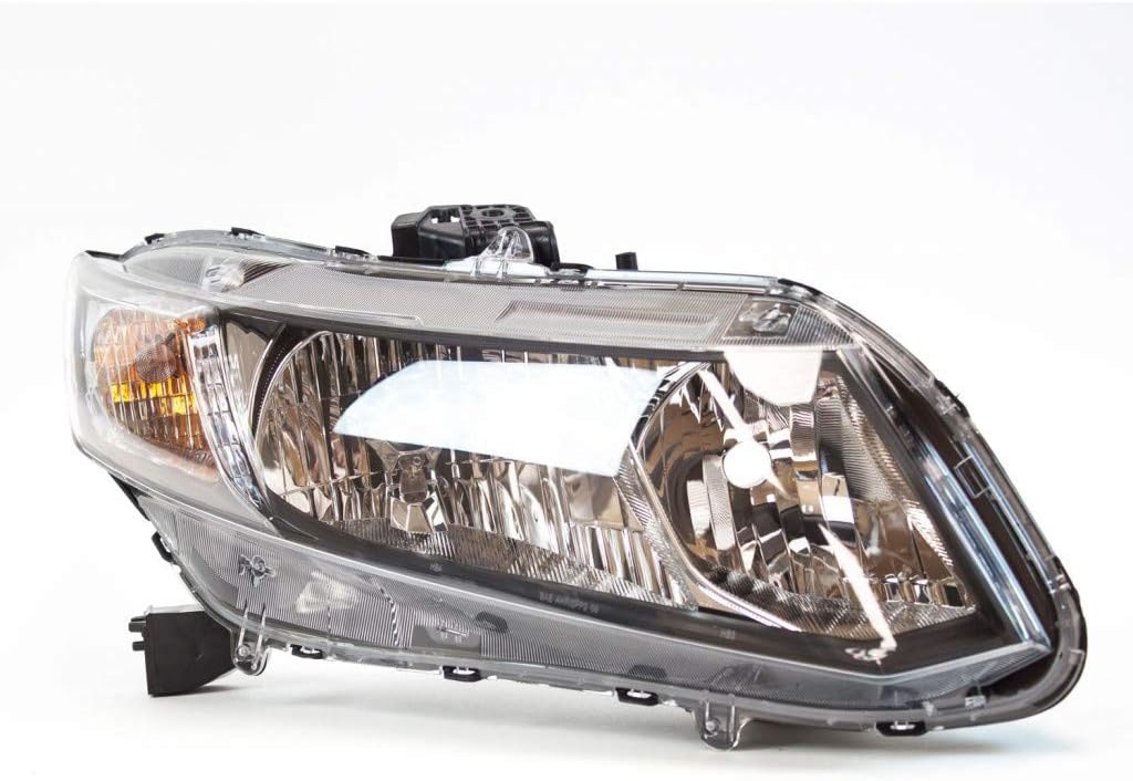 Honda Civic Headlight 2013 2014 2015 Driver Side Sedan Coupe Non Hybrid G388787