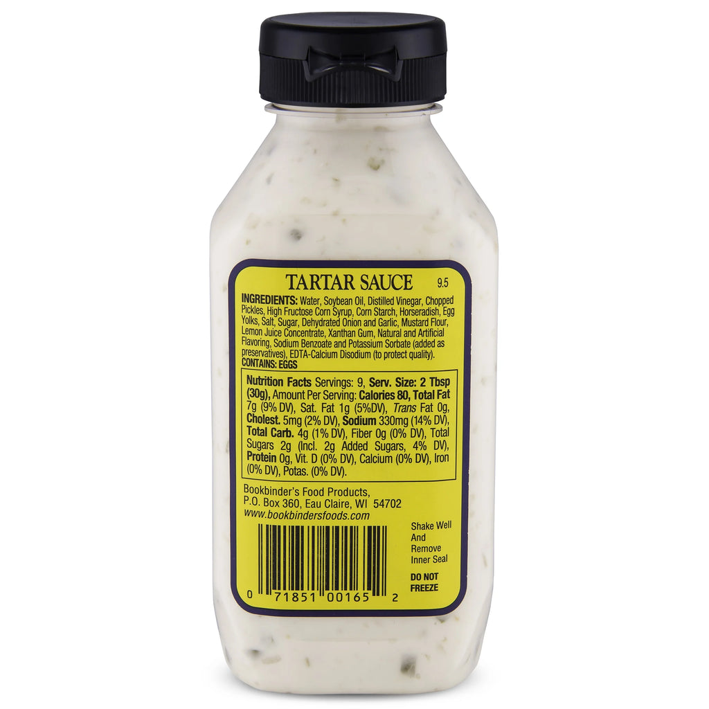 Tartar Sauce, 9.5 oz, 9 Count R672
