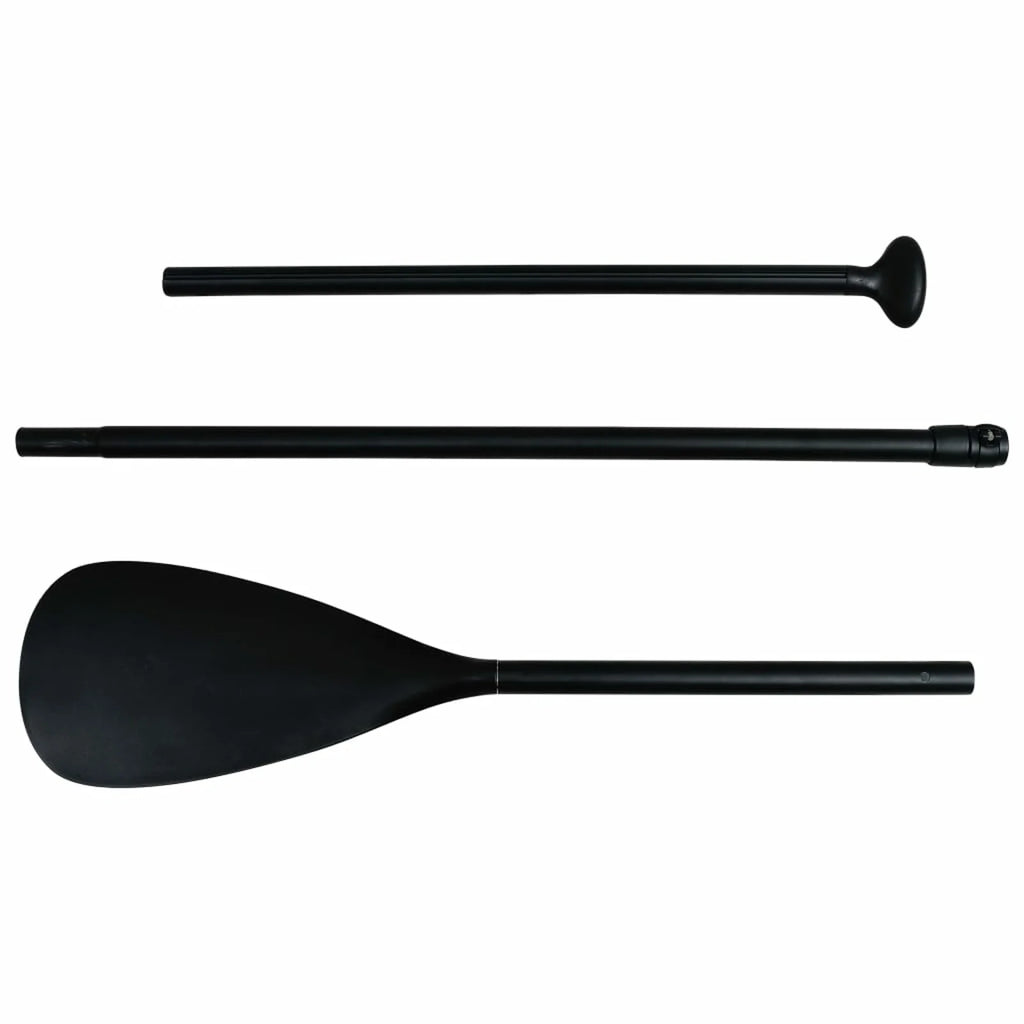 Inflatable Paddleboard Set Black and White B777