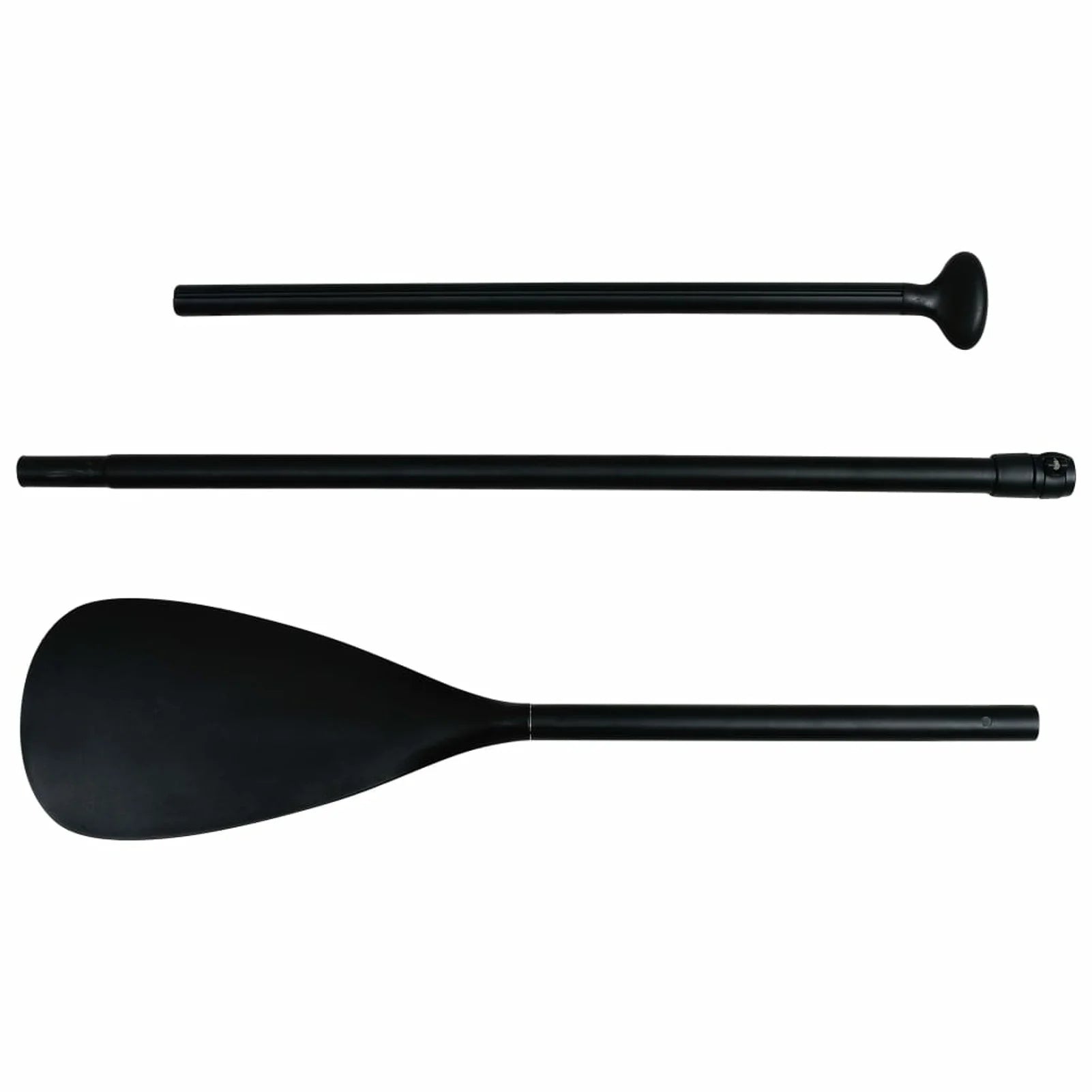 Inflatable Paddleboard Set Black and White B777