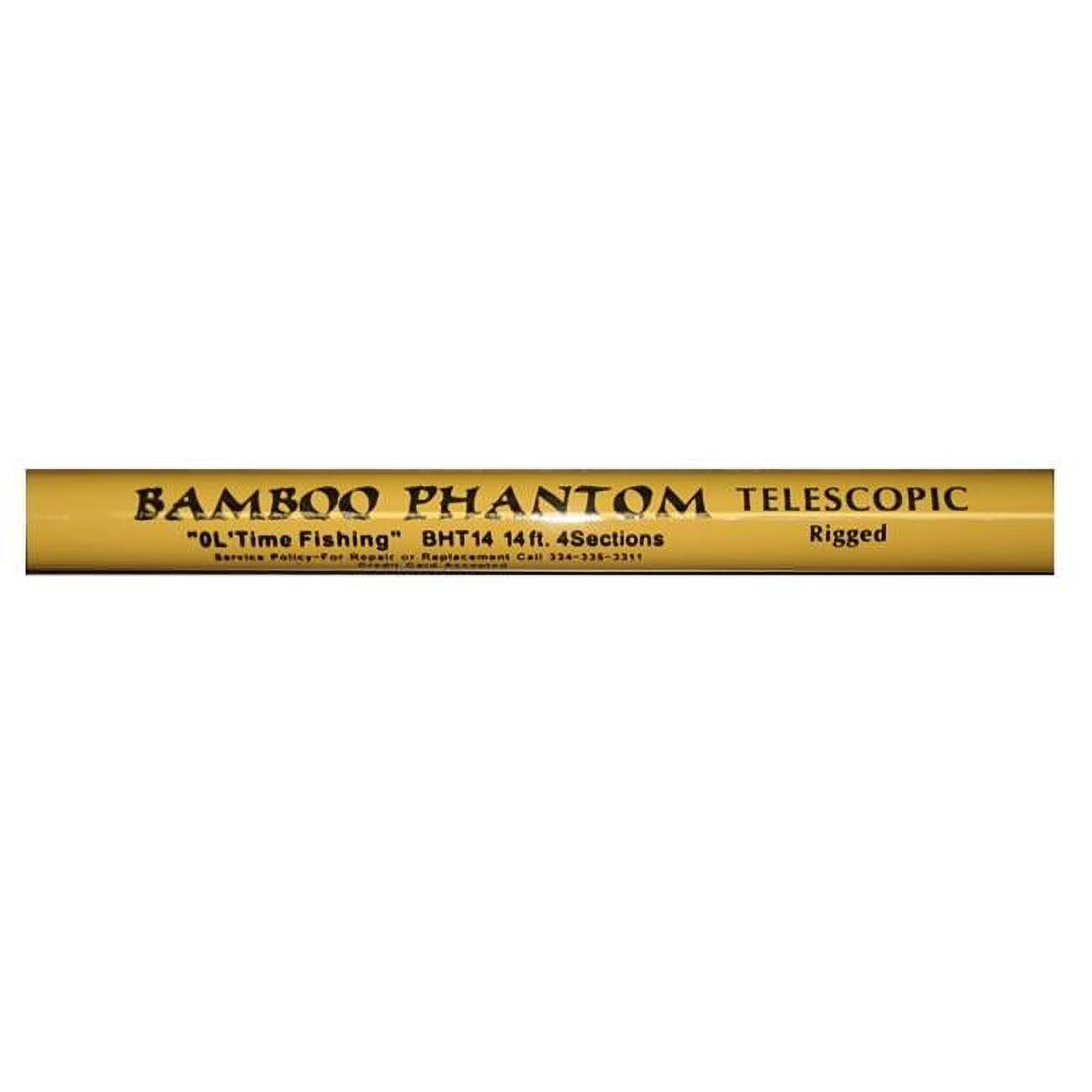 Bamboo 3 Section 10" Telescopic Fishing Pole A308379
