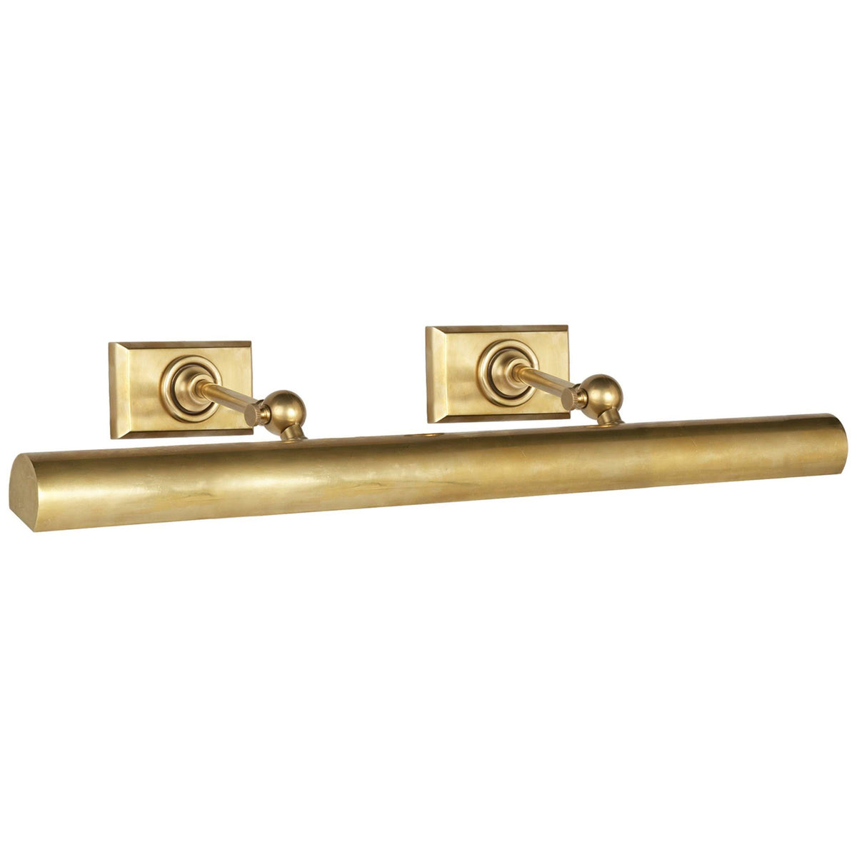 2 Light Picture Light Hand-Rubbed Antique Brass Finish I231