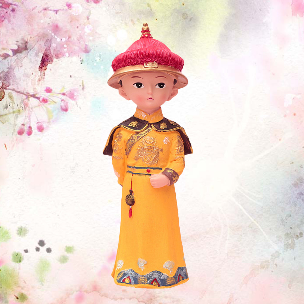 Emperor Resin Doll Figurine Ornament A3542