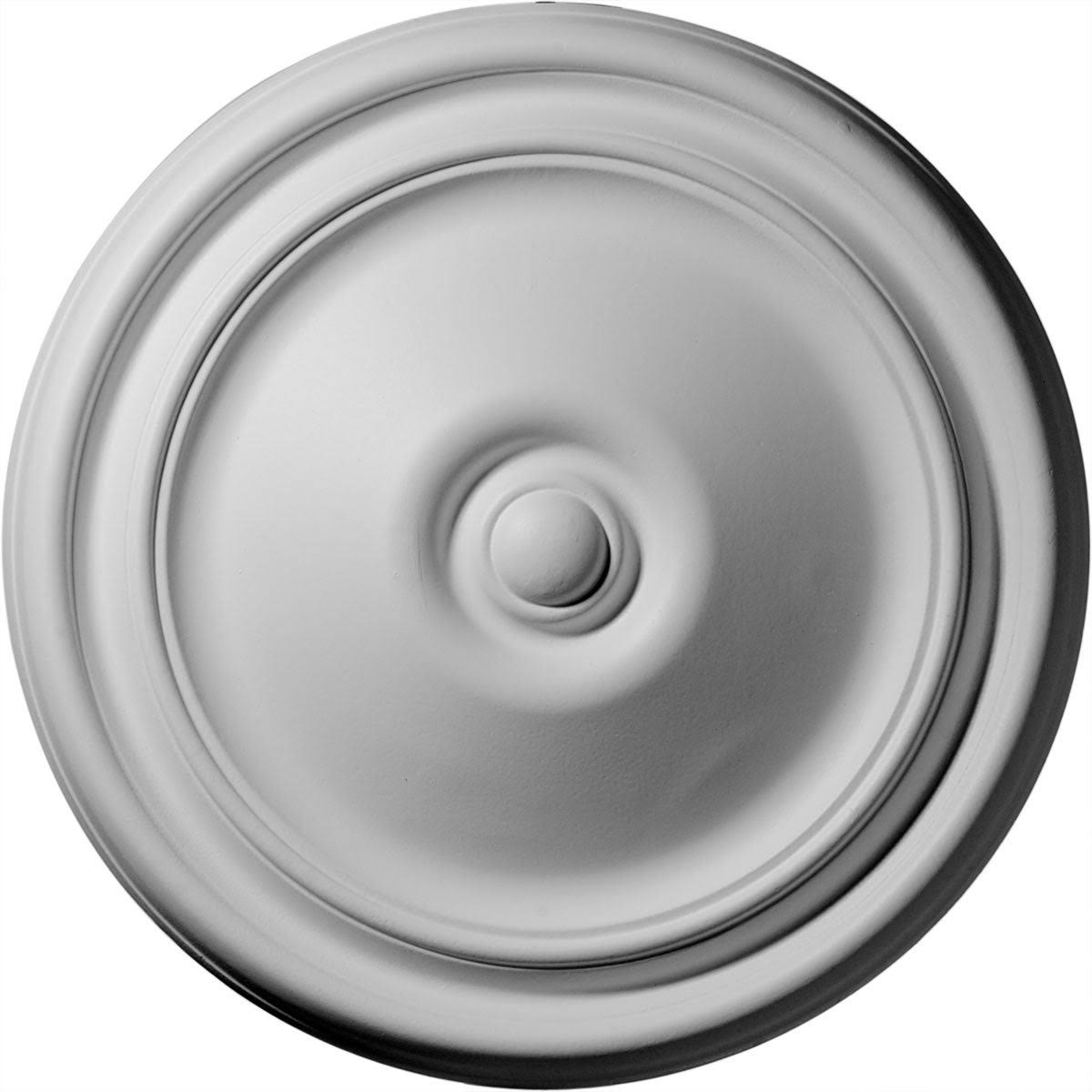 12x22OD x 1 3/4x22P Ultra Pure White Ceiling Medallion H84414