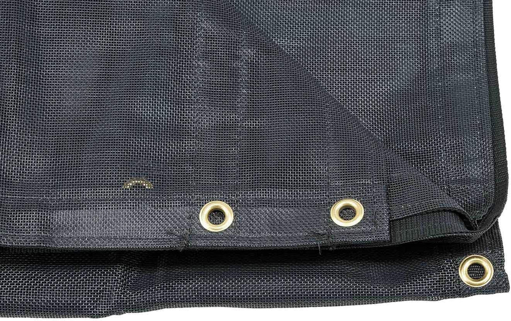 6'6" x 15' Vinyl Coated Mesh Tarp with Double Pocket Z53047