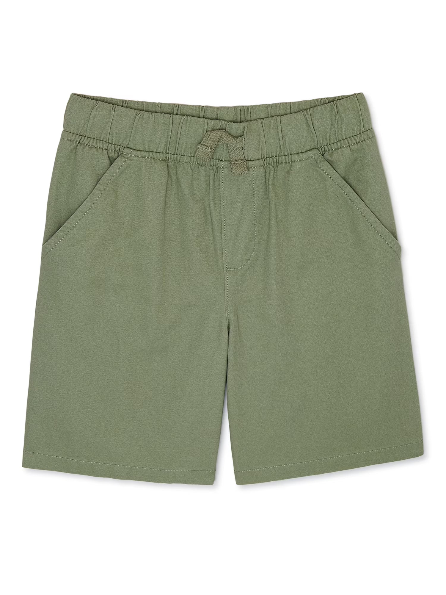 Boys Solid Woven Shorts, Sizes 4-10 H9235