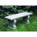 Aged Limestone Cast Stone Garden Bench F385502