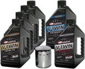 Complete Engine Oil Change Kit for V-Twin Synthetic Blend, 6 Quart Pack of 2 Z416