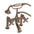 Tub Rim Mounted Faucet with Hand Held Shower K45211