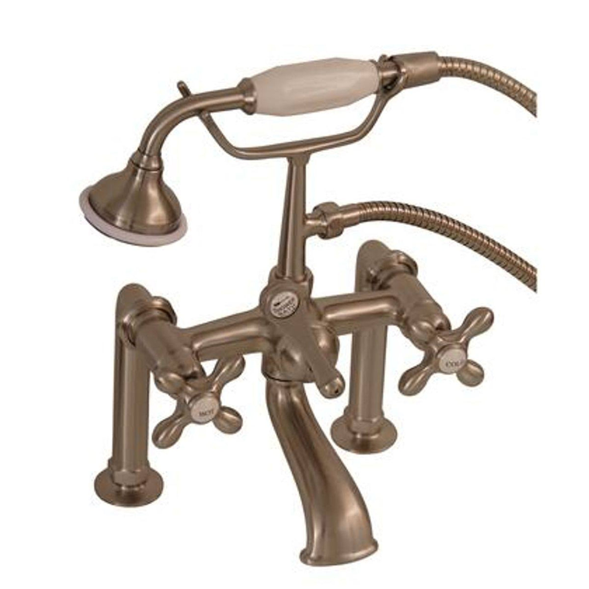 Tub Rim Mounted Faucet with Hand Held Shower K45211