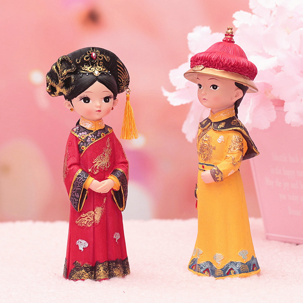 Emperor Resin Doll Figurine Ornament A3542