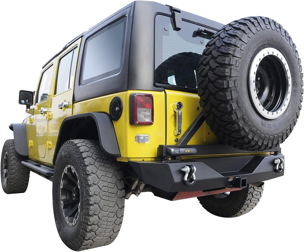 Rear Bumper with Secure Lock Tire Carrier Y4097
