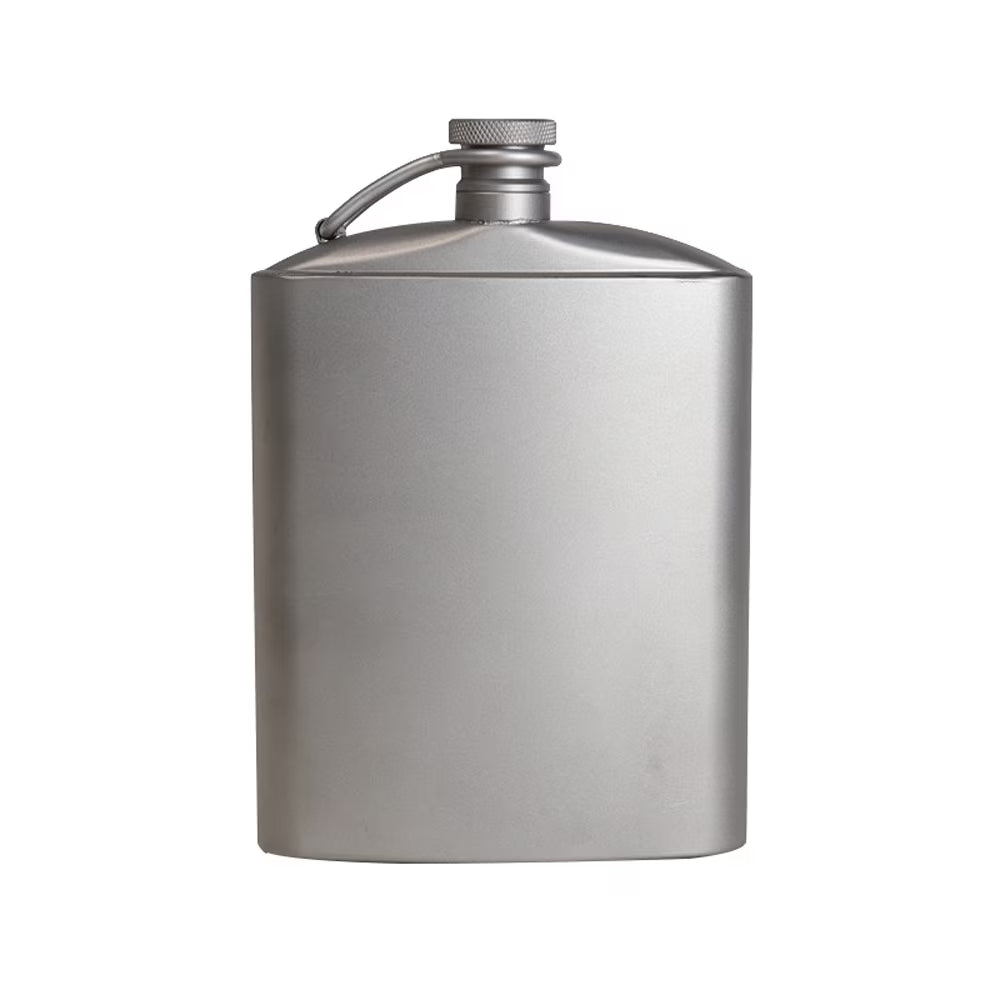 Hydration Flat Bottle with Screw Cap Clip T24826