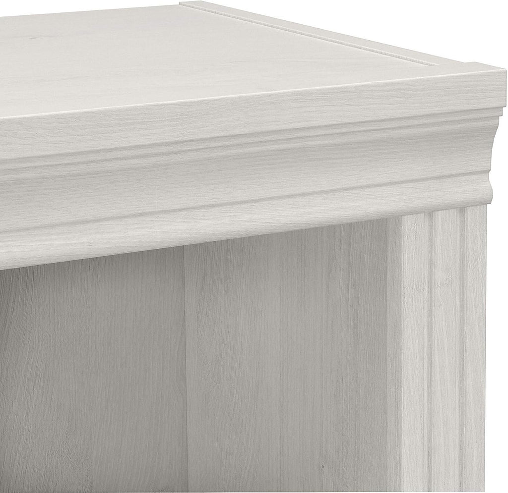 Linen White Oak 5 Shelf Bookcase Q968133