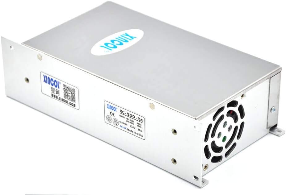 AC to DC Converter 500W Switching Power Supply Transformer Regulated, Pack of 2 W741231