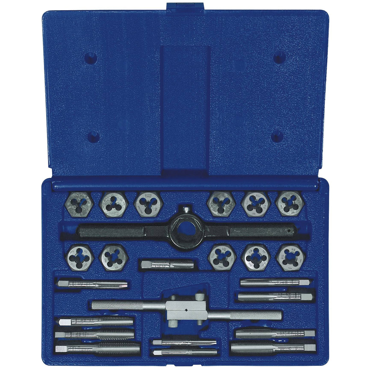 24 Piece Fractional Tap & Hex Die Set J5255