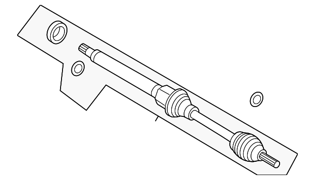 Front Axle Shaft G43052