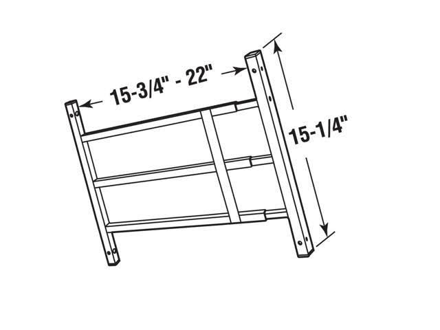 Fixed Adjustable Child Safety Window Guard V791529